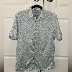 TED BAKER LONDON Short Sleeve Button Up
